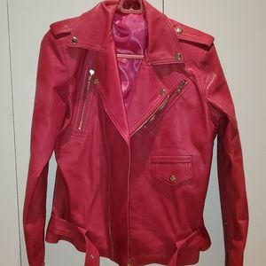 Faux Leather Jacket